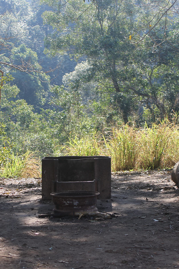 Fire Pit at Lake Borumba Caravan & Camping Grounds